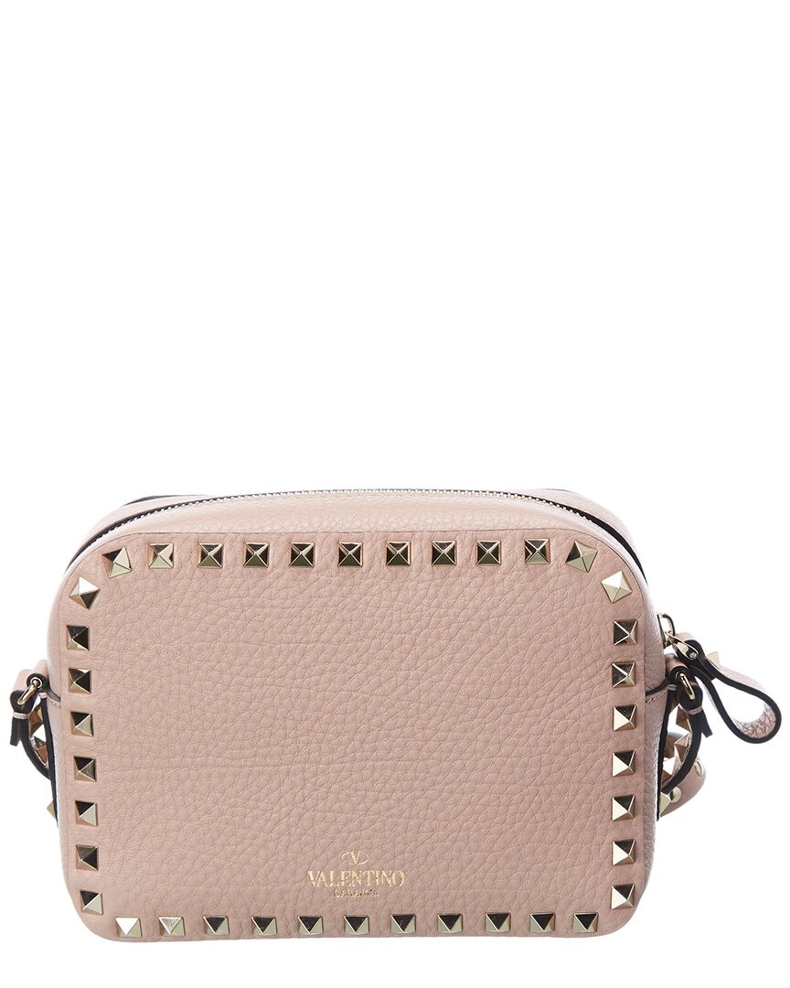 Valentino Rockstud Grainy Leather Camera Bag Women's Pink | eBay Valentino Rockstud Grainy Leather Camera Bag Women's Pink | eBay