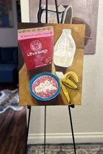 Cereal & Milk Painting 14 X 18”  Hand Painted Still Life Art, NOT A PRINT