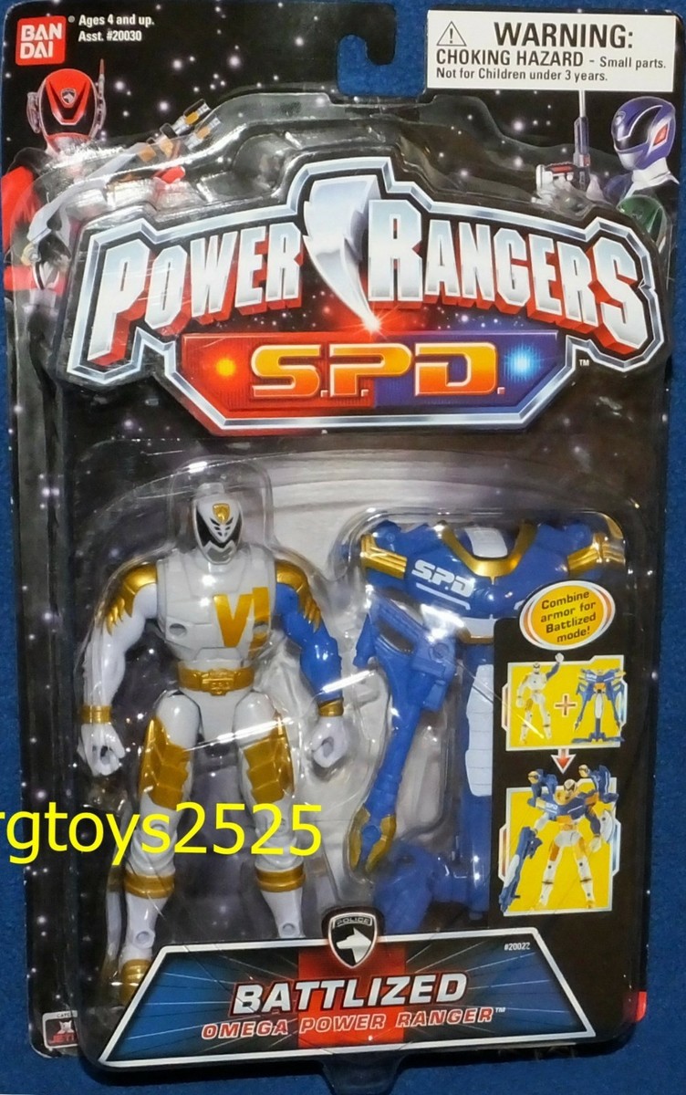特撮 BANDAI Sound Patrol Omega Power Ranger Power Rangers SPD (2005) Bandai Sound Patrol Delta Omega