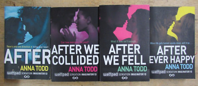 1-4 ''NACH'' BÜCHER von ANNA TODD ** £4,50 UK POST ** TASCHENBUCH