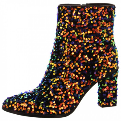 Buffalo Zoe Ankle Boot Damen Stiefelette in Schwarz