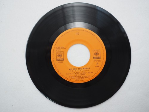 USA FOR AFRICA, WE ARE THE WORLD, 7inch Single Vinyl Record, Ey7316 - Picture 4 of 5