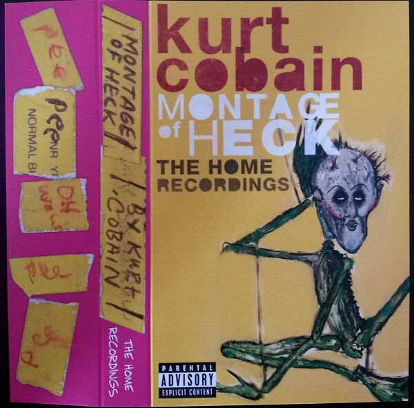 KURT COBAIN Montage Of Heck: The Home Recordings 2015 UK cassette + MP3 UNPLAYED