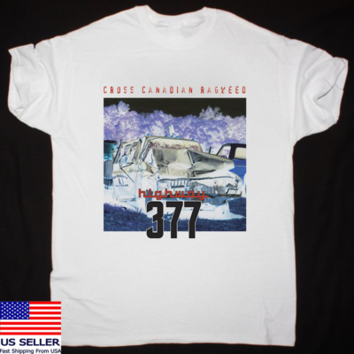 Cross Canadian Ragweed Band Highway 377 White T Shirt Full