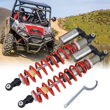 FOR POLARIS RZR 800 S 2009-2014 PAIR STAGE 5 FRONT SHOCK ABSORBERS ADJUSTABLE