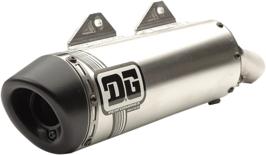 DG V2 Slip On Exhaust Muffler Pipe SS Al w SA Honda XR650L 93 20