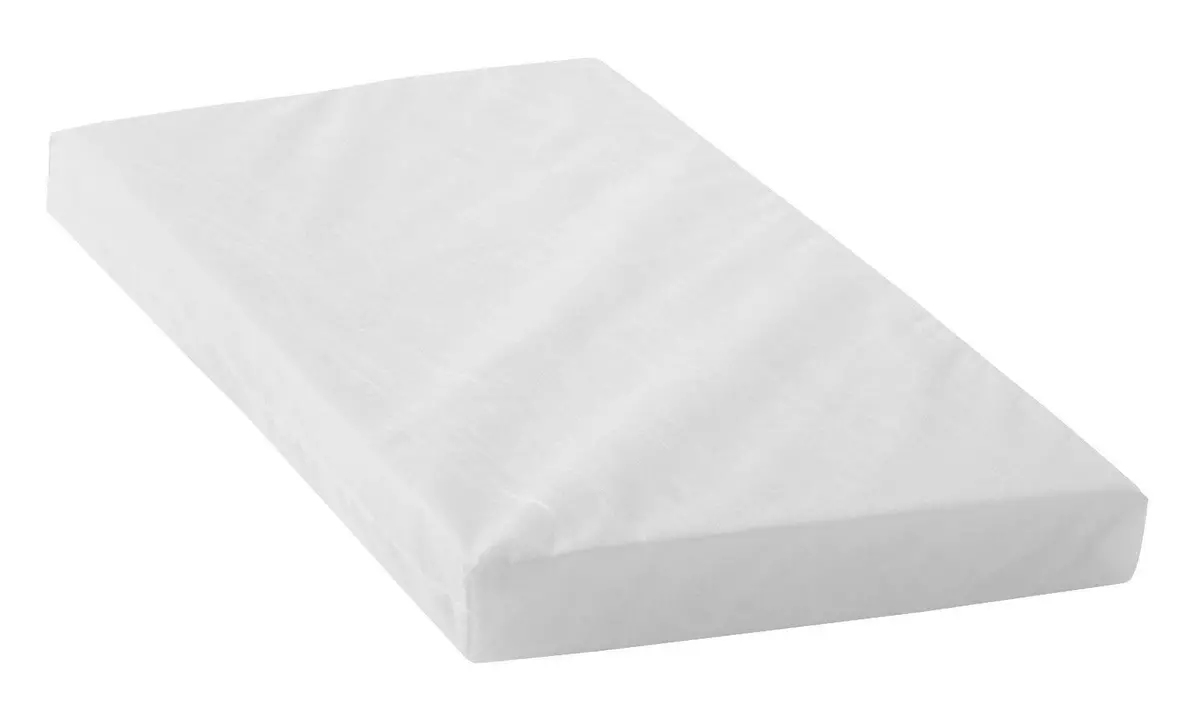 Compact Cot Mattress Fibre Filled 100 x 50 x 10 cm Baby Toddler Kinder Valley
