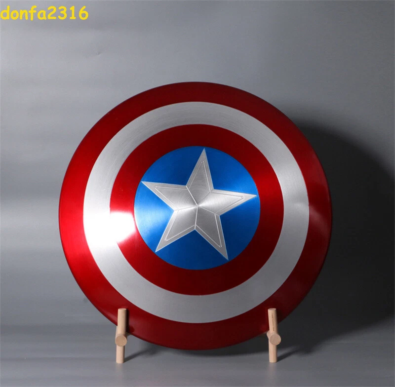 Marvel Legends 75th Anniversary Captain America Shield Alloy Metal 1:1 IN US New - Image 2 of 4