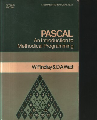 Pascal Eine Einführung in die methodische Programmierung von W. Findlay & D. Watt - p/b