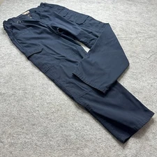 5.11 Tactical Cargo Pants Men 34 x 31* Blue Taclite Pro Gusseted Elastic 74273