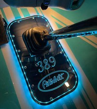 Peterbilt 389 Shift Boot Plate Custom Engraving Rgb Color Changer W Remote