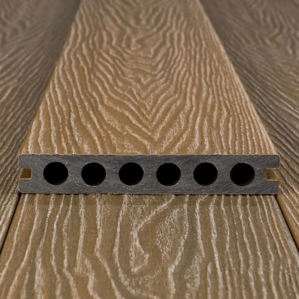 WPC Terrassendielen Holzoptik Premium Diele 2.Generation Kratzfestigkeit, Muster - Bild 4 von 4