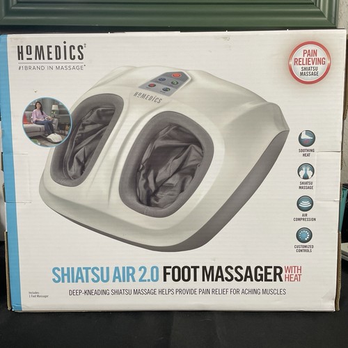 HoMedics Shiatsu Air 2.0 Foot Massager with Soothing Heat & Rhythmic Air - Afbeelding 5 van 9