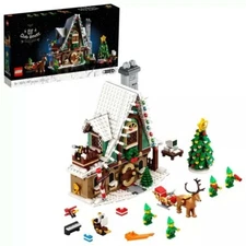 Lego Elf Club House Winter Village Collection 10275 Building Kit 1197 Pcs