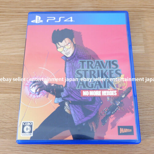 PS4 MARVELOUS TRAVIS STRIKES AGAIN NO MORE HEROES Japan Import Region free PS - Picture 1 of 7