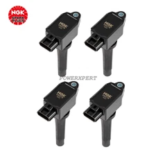 PE0118100 NGK 48895 Ignition Coil OEM ×4 for Mazda 3 5 6 CX-3 CX-5 2.0L 2.5L