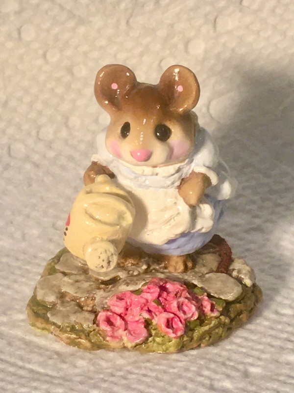 WEE FOREST FOLK SPRING GARDENER BLUE  WITH BOX