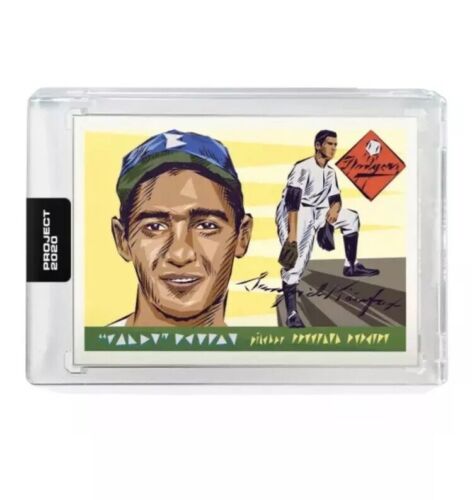Topps PROJECT 2020 Card 89 - 1955 Sandy Koufax by Naturel - Limted Ed PRESALE - Picture 1 of 3