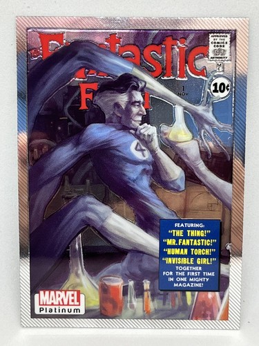 MR. FANTÁSTICA 2023 Cubierta Superior Marvel Platino VARIANTE WI55 - Imagen 3 de 3