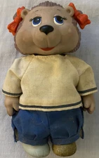 Vintage 1984 The Get Along Gang Portia Porcupine Dress Up Kid’s w/ Clothes