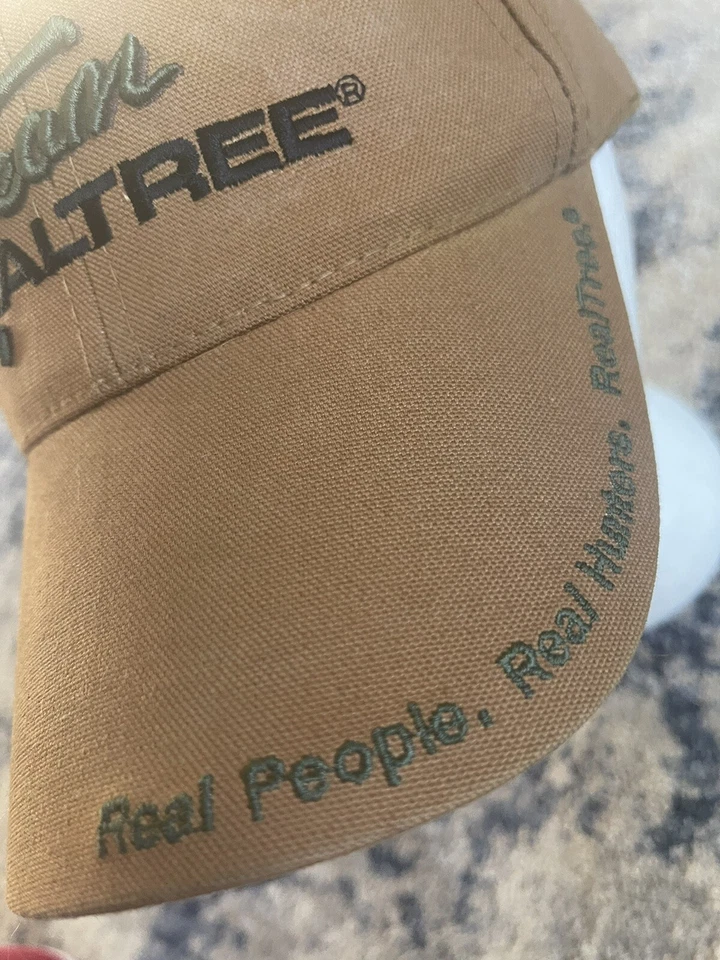 Sombrero de camuflaje con tirantes marrón Real Tree Signatures caza pesca al aire libre Foto 2 de 4