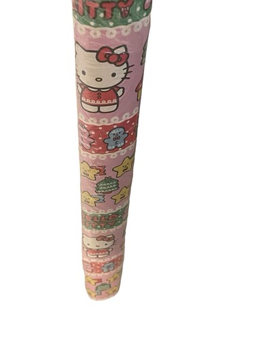 HELLO KITTY Christmas Wrapping Paper 40 sq ft Large RARE - Picture 11 of 18
