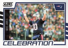 Mac Jones Celebration Score 2022 Football Card #C-MJ