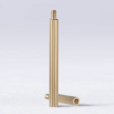 M2 Solid Brass Round Threaded Male Pillar Female PCB Standoff Spacer Screws Bolt
