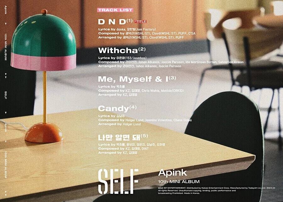 APINK [SELF] 10th Mini Album PLATFORM Ver. REAL/QR Karte+11 Foto Karte+Sticker - Bild 3 von 4