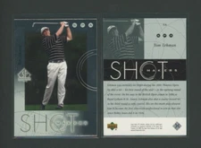 2001 SP Authentic Golf Trading Cards Shotmakers #S8 Tom Lehman NM-MT