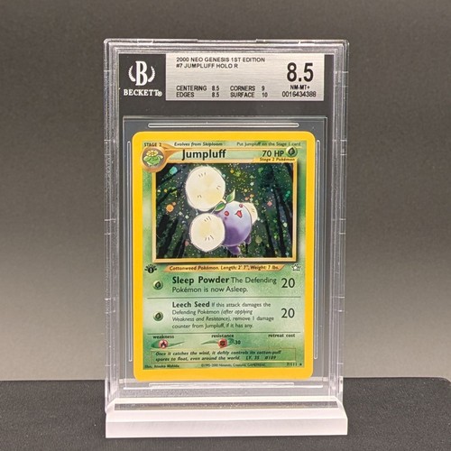 Jumpluff (1st Edition) graded BGS 8.5 for sale on eBay