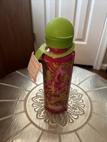 NUEVA BOTELLA DE AGUA LILLY PULITZER 20 OZ ACERO INOXIDABLE - Imagen 1 de 6