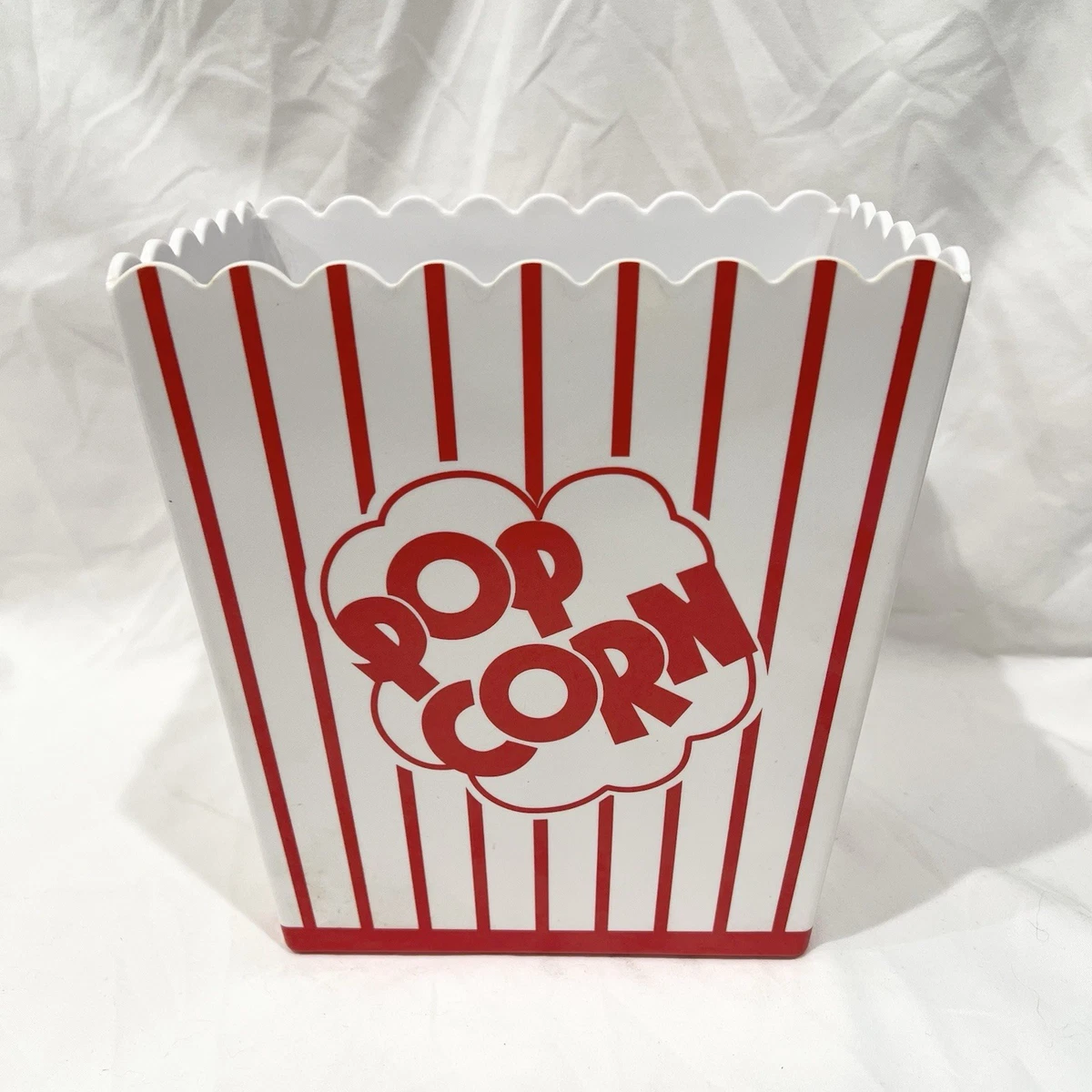 288x Sacchetti Pop Corn, Set da 288 Buste per Popcorn in Carta, Contenitore Box Porta Caramelle, Rosso-Bianco | Leroy Merlin