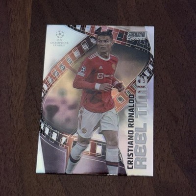 Cristiano Ronaldo Silver Reel Time 2022 Topps Stadium Club Chrome #RT-CR