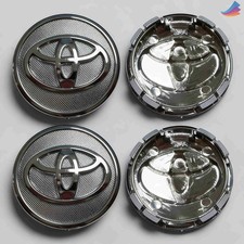 4pcs 57mm Toyota Chrome Wheel Center Hub Caps For Prius Corolla
