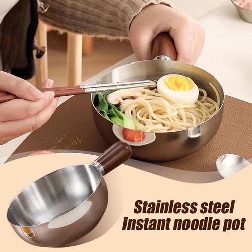 Stainless Steel Milk Pot Baby Small Pots Cooking Instant Noodle Pot GX - Picture 4 of 22