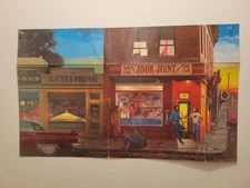 THE BAND - Moondog Matinee Japan 1973 1st issue Promo Poster Only Vinyl Record 