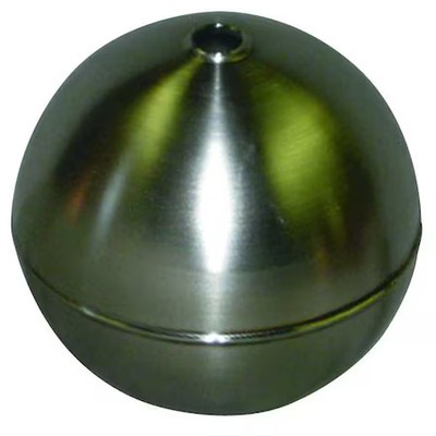 Naugatuck Grt70s421c Float Ball, Round, Ss, 7 In