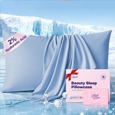 Instant Chill Cooling Pillowcase for Hot Sleepers, 2 HA Infused Pillowcase H...