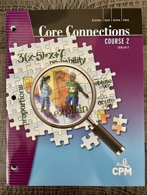 CPM Core Connections Course 2 Student Toolkit