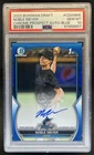 2023 Bowman Draft Noble Meyer Chrome Auto Blue Refractor 1st #/150 PSA 10