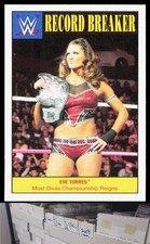 2016 Topps WWE Heritage #14 Eve Torres Record Breakers - CA