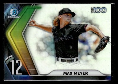 2022 Bowman #BTP-12 Max Meyer Bowman Scouts' Top 100