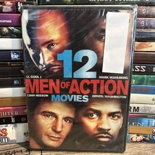 Men Of Action 12 Movie Films DVD Liam Neeson Mark Wahlberg LL Cool J NEW - F