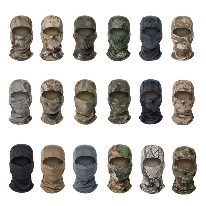 Tactical Camouflage Balaclava Hunting Face Mask Scarf Headwear Bandana Scarves - Image 2 of 4
