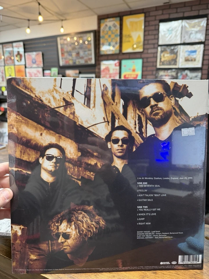 Van Halen -Live at Wembley 1995 - Orange Vinyl RSD Black Friday 2025 - Image 2 of 2