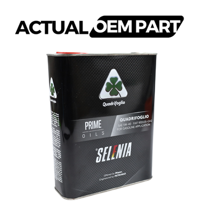 セレニア SELENIA オイル 5W-40 124スパイダー(2L x2缶) SELENIA QUADRIFOGLIO 5W40 2L ENGINE OIL FIAT 9.55535-GH2 FOR ALFA