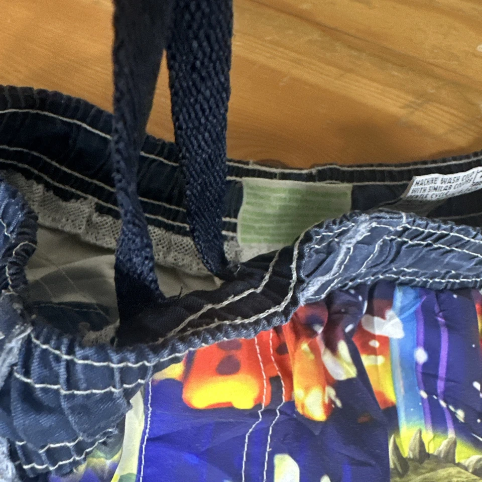 Bañador Incredible Hulk Talla 8 Jóvenes Niños Corbata Doble Cara Gráfico Marvel Foto 3 de 4