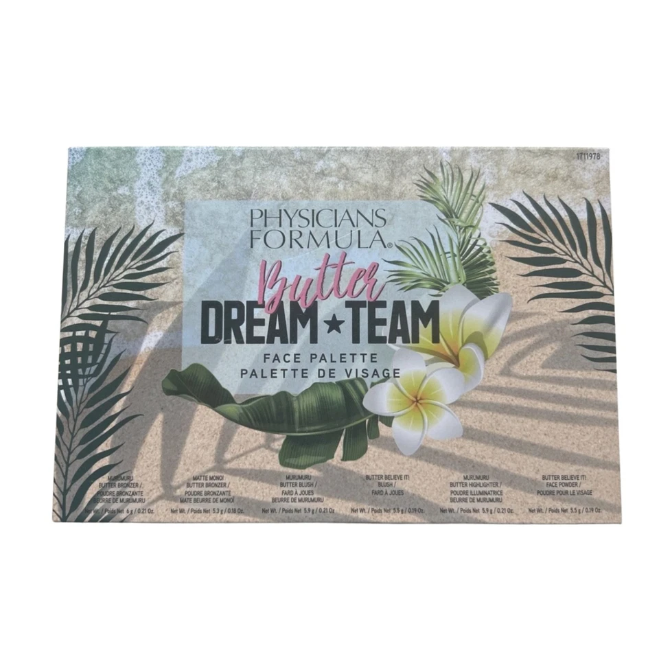 Paleta facial Physicians Formula Butter Dream Team con rubor bronceador y polvo Foto 3 de 4