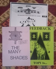TOPY magazines ( 3 issues bundle ) ( Genesis P´Orridge / Psychick Tv )